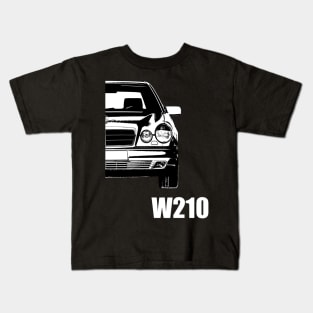 Mercedes W210 Design - Mercedes E Klasse - Vier Augen Kids T-Shirt